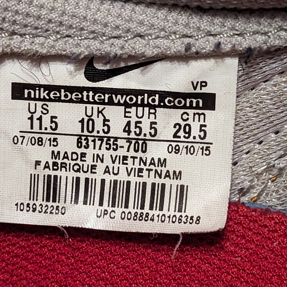 Nike Internationalist Suede Leather 631755-700 Men's Size 11 Shoes - Picture 5 of 10